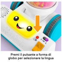 Fisher-Price Ridi e Impara Aspirapolvere 2 in 1 