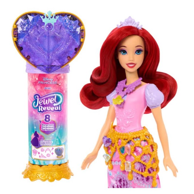 Disney Princess Jewel Reveal Ariel 
