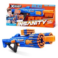 X-Shot Insanity Berzerko Blaster con 48 Dardi
