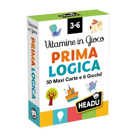Headu Carte Vitamine in Gioco Prima Logica