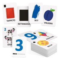 Headu Carte Vitamine in Gioco Numeri, Forme e Colori