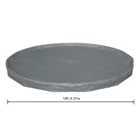 6941607396094-Copripiscina Premium Bestway Tondo Ø 427 cm in Materiale Rinforzato