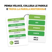Ludic Brain Cards Anagrammi Sinonimi e Contrari