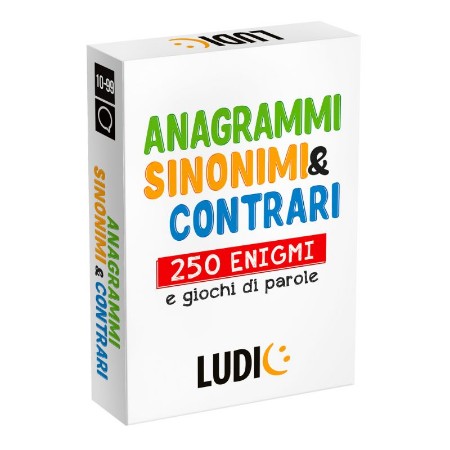 Ludic Brain Cards Anagrammi Sinonimi e Contrari