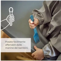 Immagine di Suavinex Set Pappa Ecologico in Bioplastica PLA dai 6 Mesi con Piattino, Ciotola, Tazza e Posate