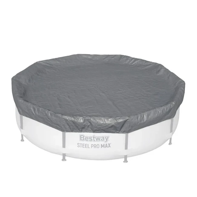 6941607396070-Copripiscina Premium Bestway Tondo Ø 305 cm in Materiale Rinforzato