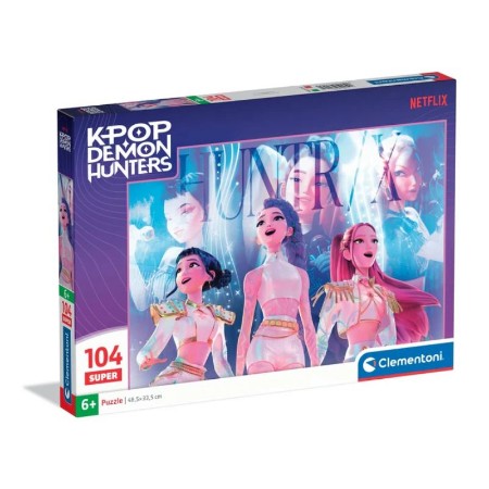 Clementoni Puzzle 104 Pezzi KPop Demon Hunters - 27257