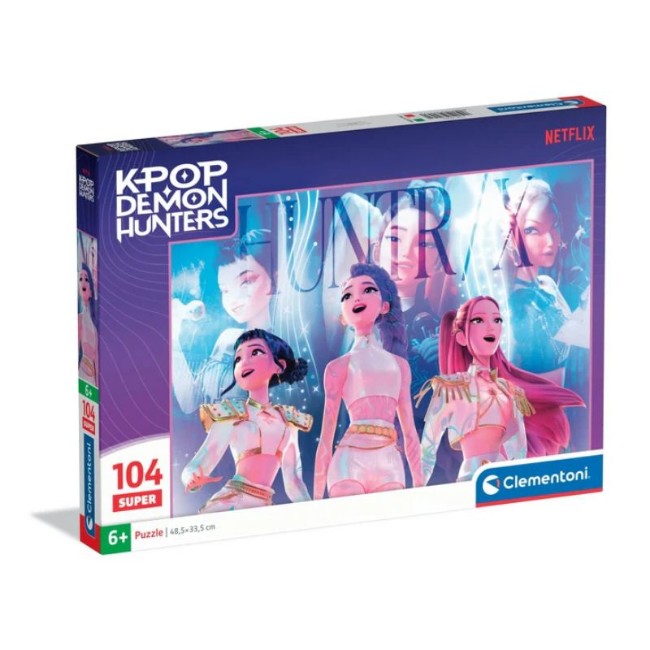 Clementoni Puzzle 104 Pezzi KPop Demon Hunters - 27257