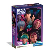 Clementoni Puzzle 500 Pezzi KPop Demon Hunters - 35625