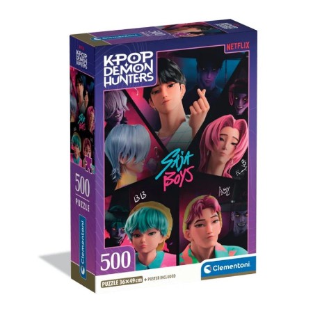Clementoni Puzzle 500 Pezzi KPop Demon Hunters - 35625