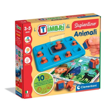 Clementoni I Timbri di Sapientino - Animali