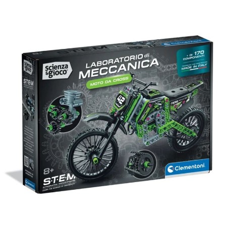 Clementoni Scienza & Gioco Laboratorio di Meccanica - Moto da Cross