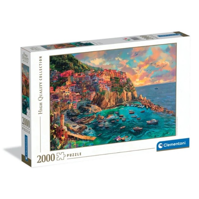 Clementoni Puzzle 2000 Pezzi Painted Manarola
