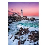 Clementoni Puzzle 1000 Pezzi First Snow at Portland Head