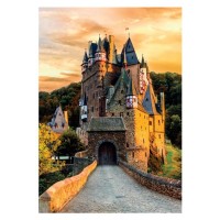 Clementoni Puzzle 1000 Pezzi Golden Hour at Eltz Castel