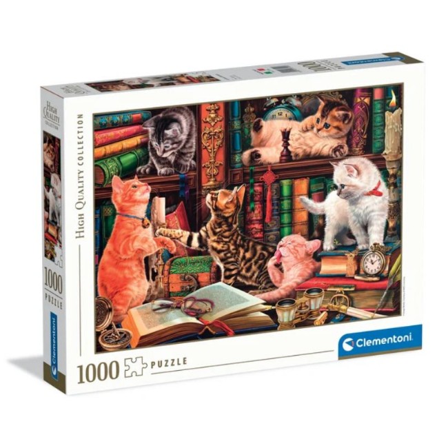 Clementoni Puzzle 1000 Pezzi Curious Whiskers
