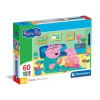 Clementoni Puzzle 60 Pezzi Super Color Peppa Pig