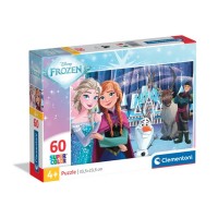 Clementoni Puzzle 60 Pezzi Super Color Disney Frozen