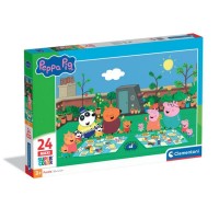 Clementoni Puzzle 24 Pezzi Maxi Super Color Peppa Pig