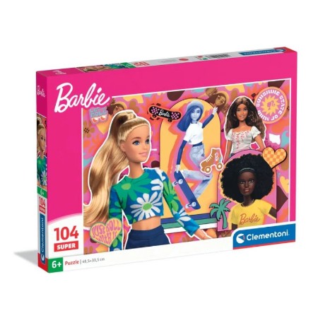 Clementoni Puzzle 104 Pezzi Barbie - 25007