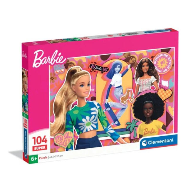 Clementoni Puzzle 104 Pezzi Barbie - 25007