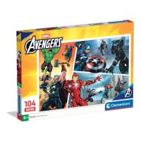 Clementoni Puzzle 104 Pezzi Marvel Avengers
