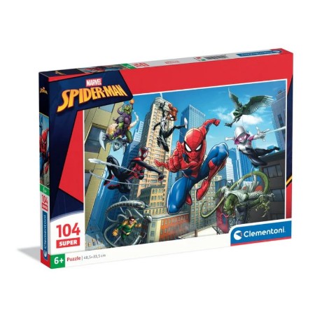 Clementoni Puzzle 104 Pezzi Marvel Spider-Man 