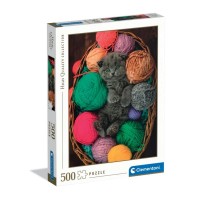 Clementoni Puzzle 500 Pezzi Fluffy Kitten