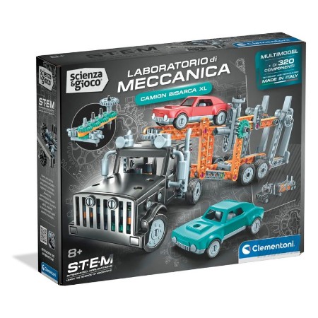 Clementoni Scienza & Gioco Laboratorio di Meccanica - Camion Bisarca XL