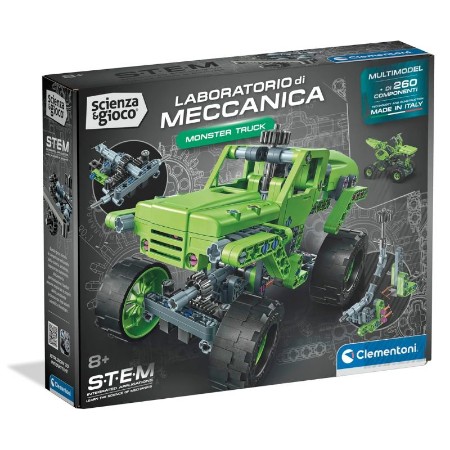 Clementoni Scienza & Gioco Laboratorio di Meccanica - Monster Truck