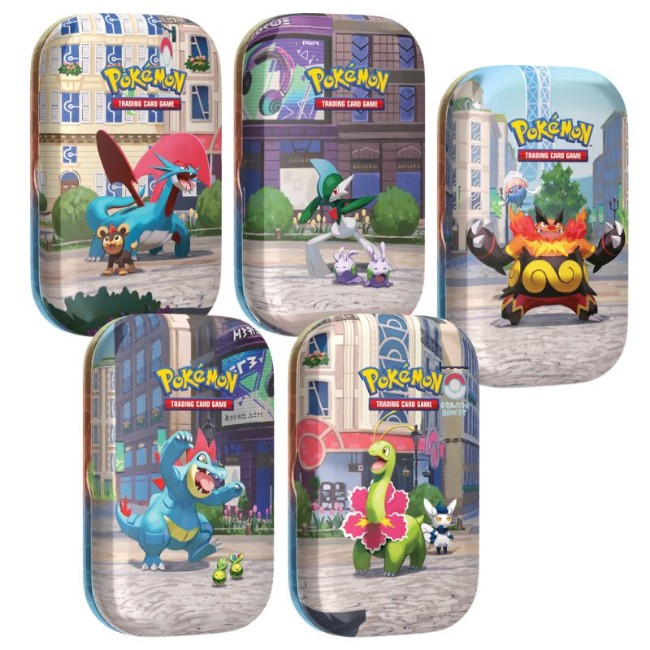 Pokémon Mini Tin da Collezione – Luminopoli