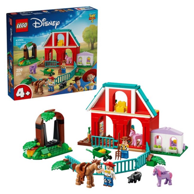 LEGO Disney Il Ranch dei Cavalli di Blaze 43304