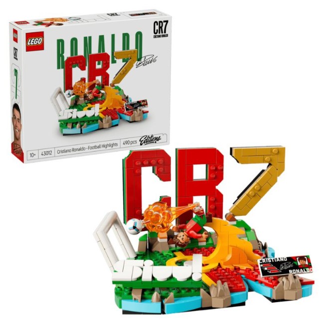 LEGO Editions Cristiano Ronaldo – Highlights Calcistici 43012