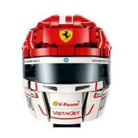 LEGO Editions Casco di Charles Leclerc Scuderia Ferrari HP 43014