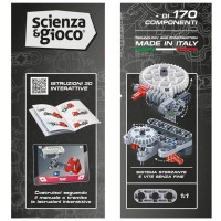 Clementoni Scienza & Gioco – Laboratorio di Meccanica - Camion dei Pompieri