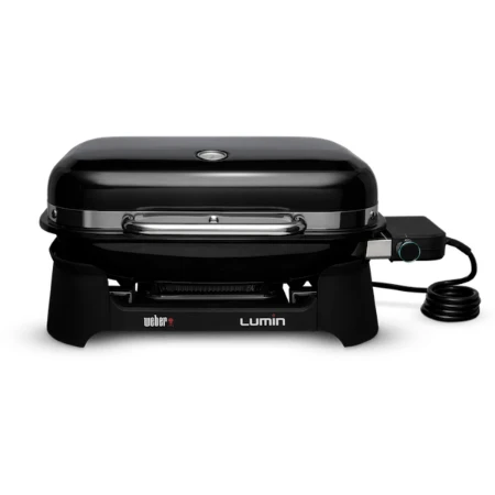barbecue elettrico weber lumin con stand a corrente 65x53xh65 cm