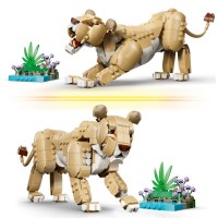 LEGO Creator 3 in 1 Animali selvatici: Leone Maestoso 31386