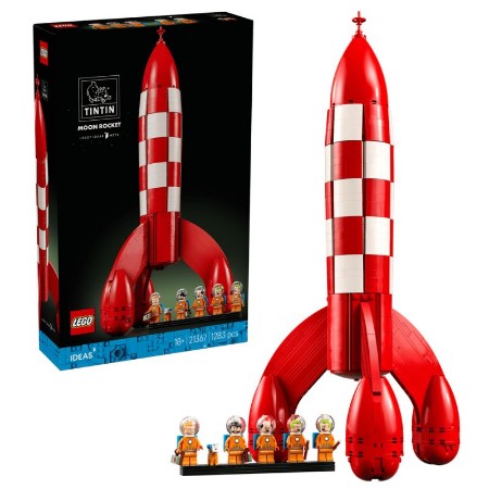 LEGO Ideas Razzo Lunare di Tintin 21367