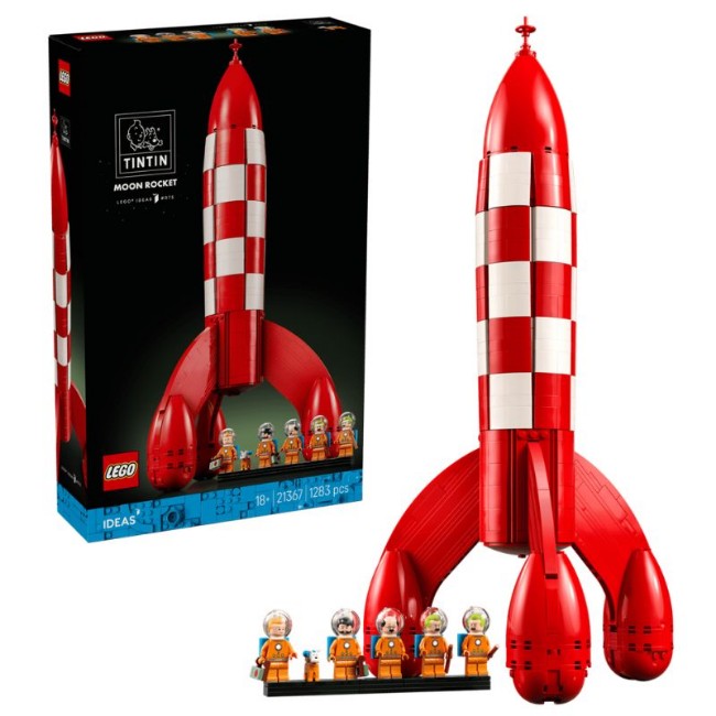 LEGO Ideas Razzo Lunare di Tintin 21367
