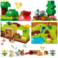 LEGO DUPLO Foresta Esplorativa con Animali Selvatici 10480