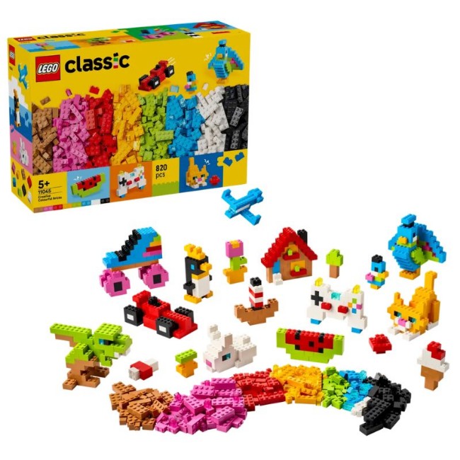 LEGO Classic Mattoncini Colorati Creativi 11045