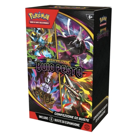 Pokémon Bundle 6 Buste M5 Buio Pesto