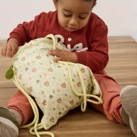 Immagine di Miniland Kiddie Sack Sacca Zaino Impermeabile Asilo con Coulisse e Tasca Esterna