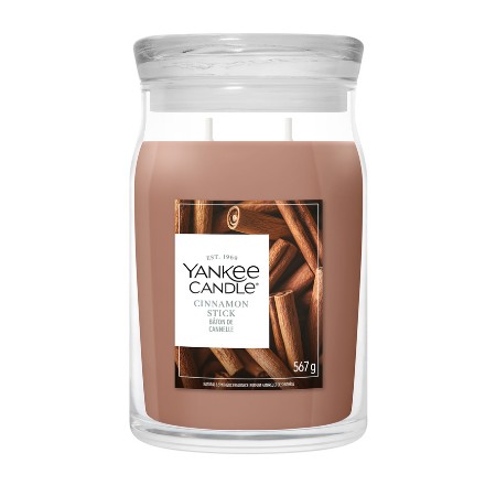 Immagine di Yankee Candle Signature Candela in Giara Grande Cinnamon Stick 90 Ore