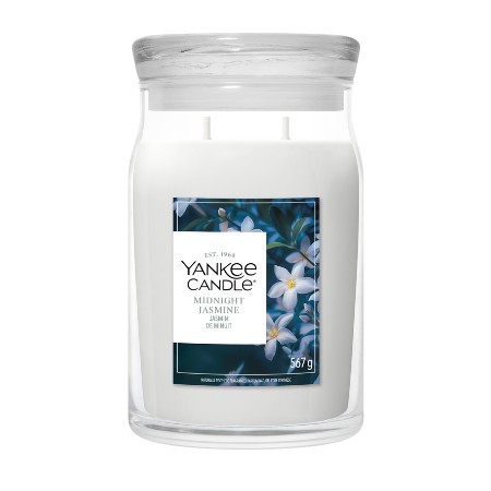 Immagine di Yankee Candle Signature Candela in Giara Grande Midnight Jasmine 90 Ore