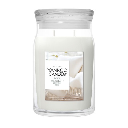 Immagine di Yankee Candle Signature Candela in Giara Grande Soft Blanket 90 Ore
