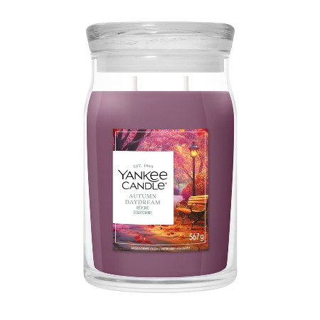 Immagine di Yankee Candle Signature Candela in Giara Grande Autumn Daydream 90 Ore