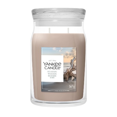 Immagine di Yankee Candle Signature Candela in Giara Grande Seaside Woods 90 Ore