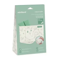 Immagine di Miniland Naturcalm Fascia Termica Anticoliche per Neonato con Semi di Miglio e Lavanda - 100% Cotone Biologico