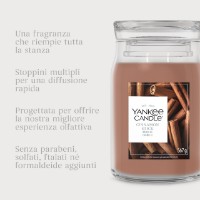 Immagine di Yankee Candle Signature Candela in Giara Media Cinnamon Stick 50 Ore